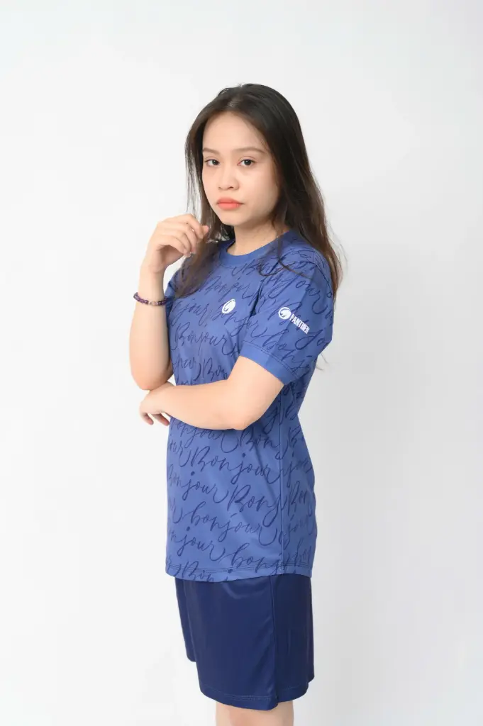  Bonjour Blue Panther – Phiên bản Chữ Nghệ Thuật