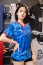  UPMD t-shirt Blue Graffiti Limited edition