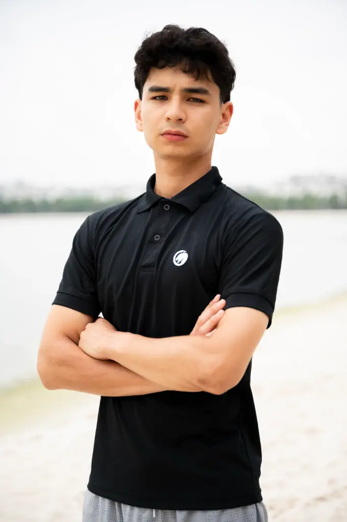 Áo Polo Panther Cổ Điển – Phiên Bản Màu Đen (4 Yo)