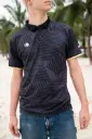Panther Gold Edge Polo – Geometric Edition