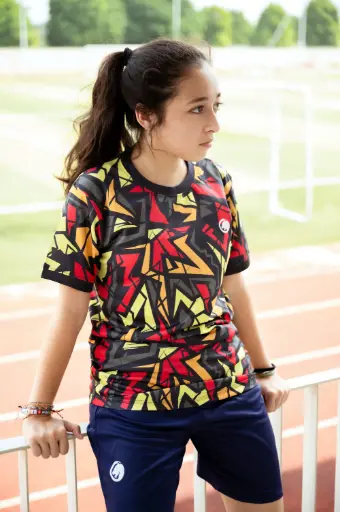 Áo Jersey Fire Fragments – Phiên Bản Hỗn Loạn