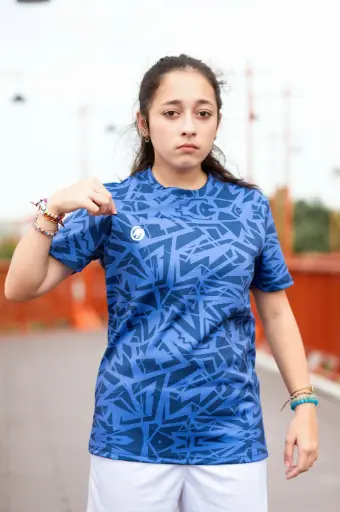 Áo Jersey Blue Volt – Phiên Bản Sét Đánh